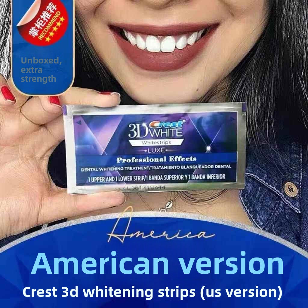 5 Pouches/10 White Strips 3D Whitestrips Teeth Whitening